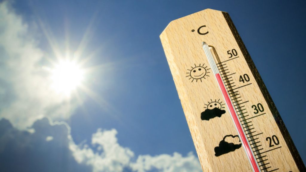 Ar quente e úmido sobre o Rio Grande do Sul causa temperaturas elevadas e temporais isolados