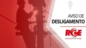 RGE: Aviso de desligamento programado para Não-Me-Toque