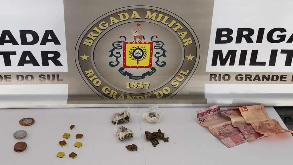 Brigada Militar realiza prisão por tráfico de drogas em Não-Me-Toque