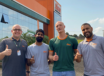 Stara recebe intercambistas alemães para um estágio inédito