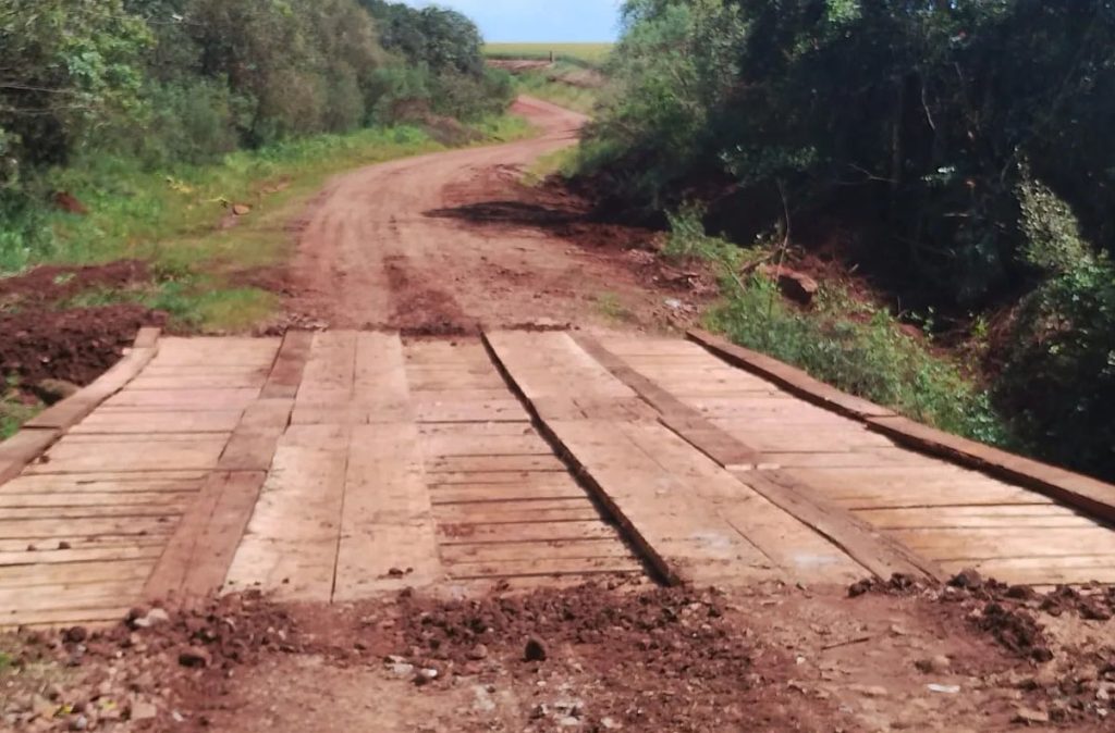 Pontes no interior de Santo Antônio do Planalto passam por restaurações