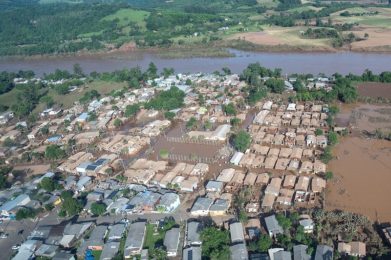Quarenta municípios gaúchos decretam situação de emergência em razão das chuvas no Estado