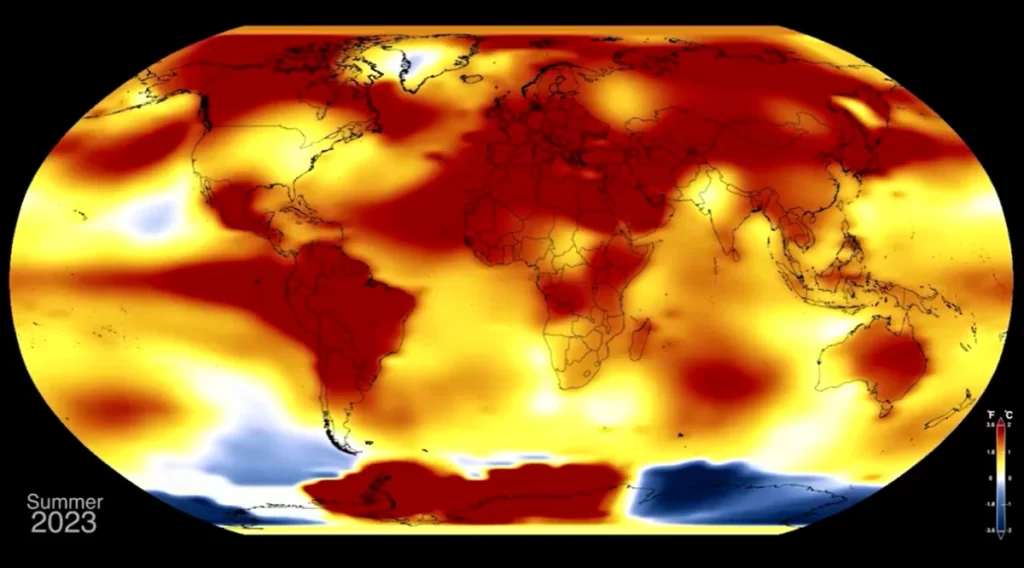 Nasa mostra aquecimento da Terra e derretimento dos polos ao longo de décadas