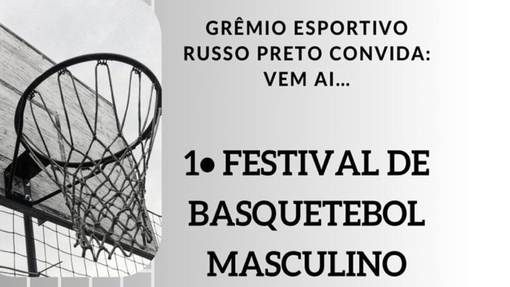 1° Festival de Basquetebol Masculino acontece na próxima sexta feira (01)