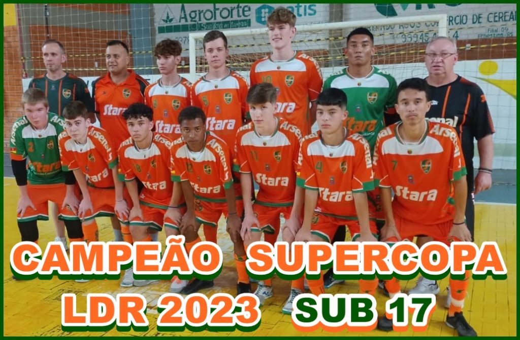 Arsenal sub-17 é campeão da Super Copa dos Campeões LDR