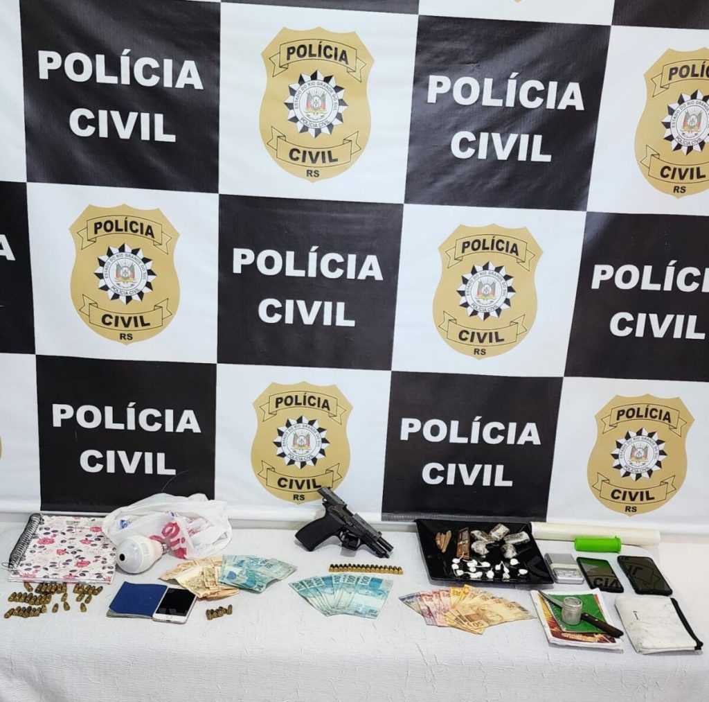 Policia Civil deflagra operação em Ronda Alta contra o tráfico de drogas