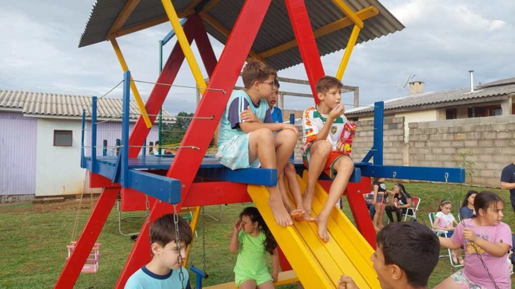 Inauguração da Praça no Loteamento Madelar II promove diversão e integração familiar