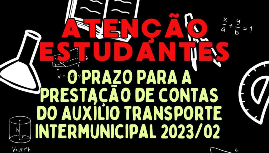 Prazo para a prestação de contas do Auxílio Transporte Intermunicipal se encerra nesta sexta-feira (8)