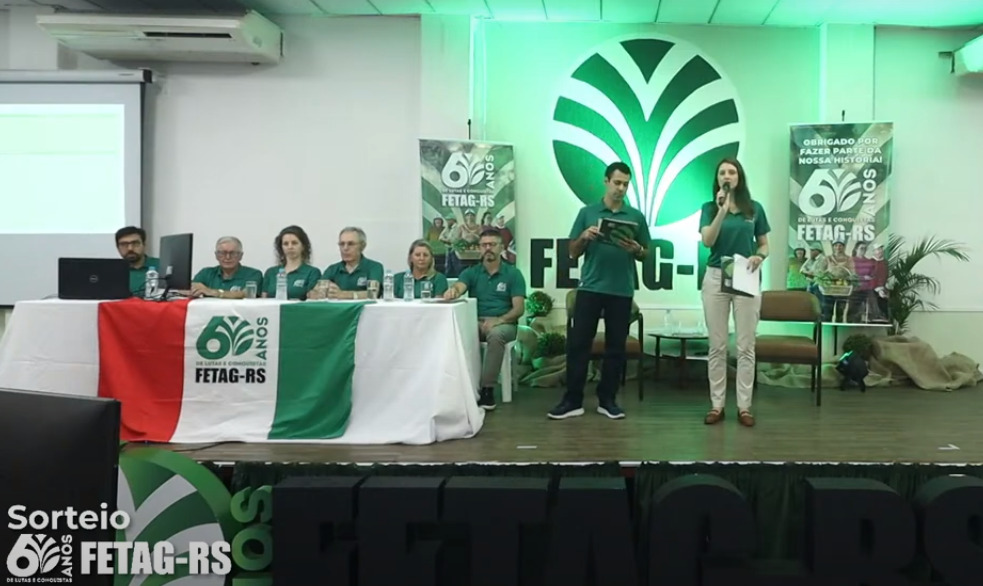 Confira a lista dos premiados da Campanha dos 60anos da Fetag-RS