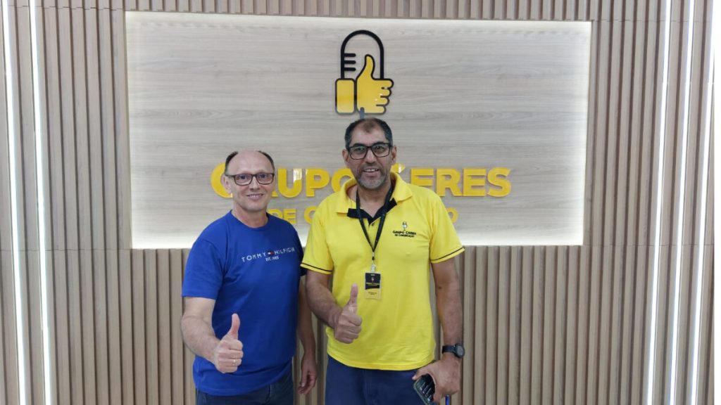 Empresário Jeovani Pagliarini, convidado do Bom Dia Amigos