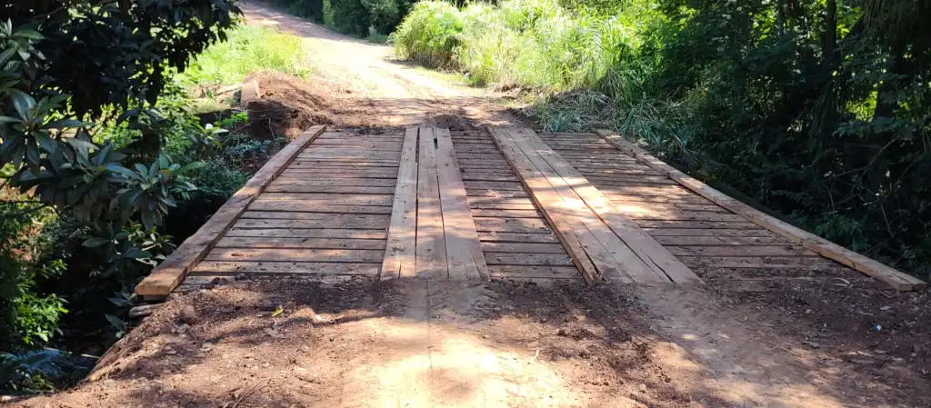 Colorado realiza reforma de mais duas pontes no interior do município