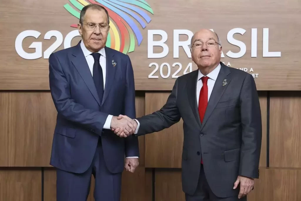 Rússia barra imprensa brasileira e internacional em entrevista de ministro de Putin no G20 do Rio