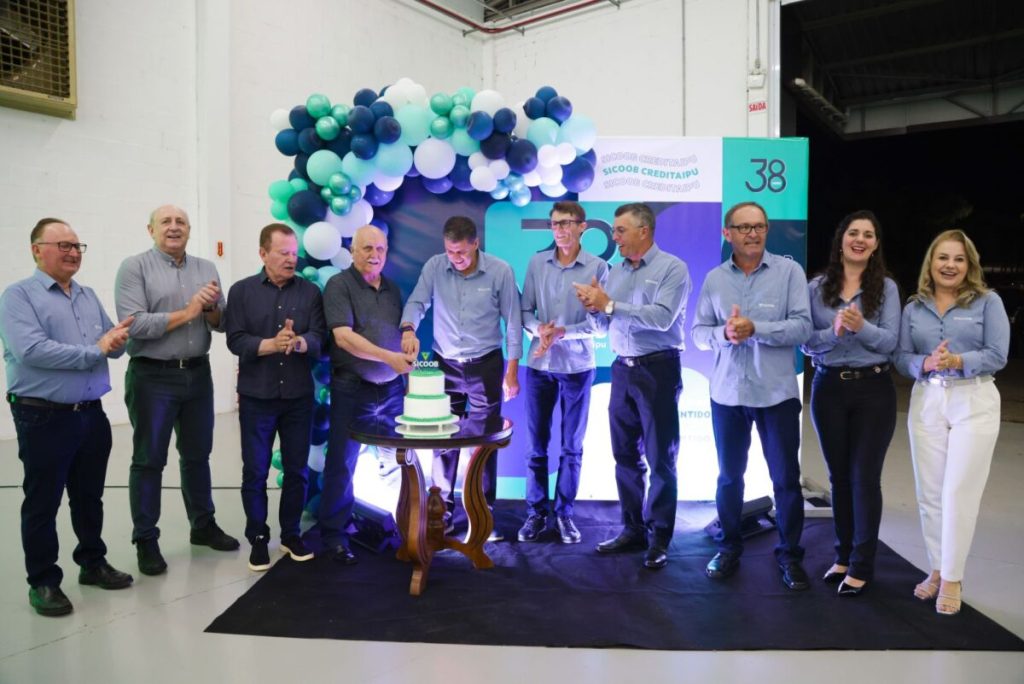 Sicoob Creditaipu realiza Assembleia Geral Ordinária e Extraordinária e celebra 38 anos em Pinhalzinho