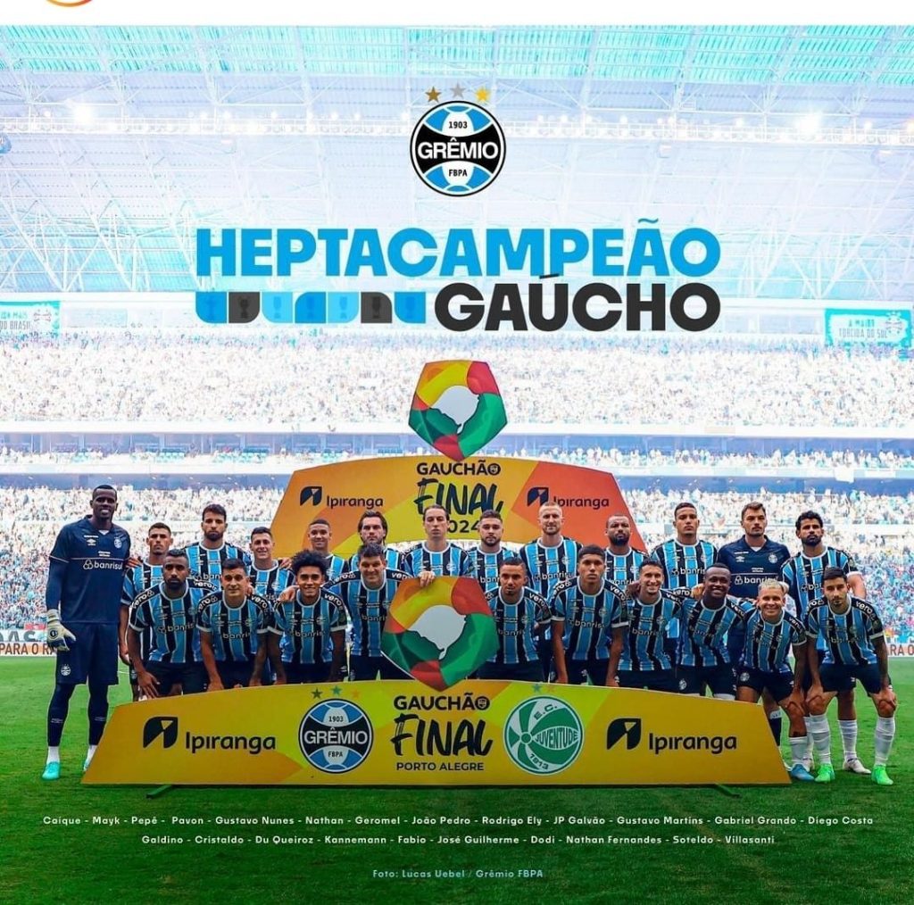 Grêmio conquista o hepta do Gauchão