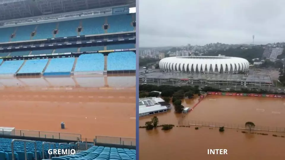 CBF paralisa por duas rodadas o Campeonato Brasileiro devido às enchentes no Rio Grande do Sul