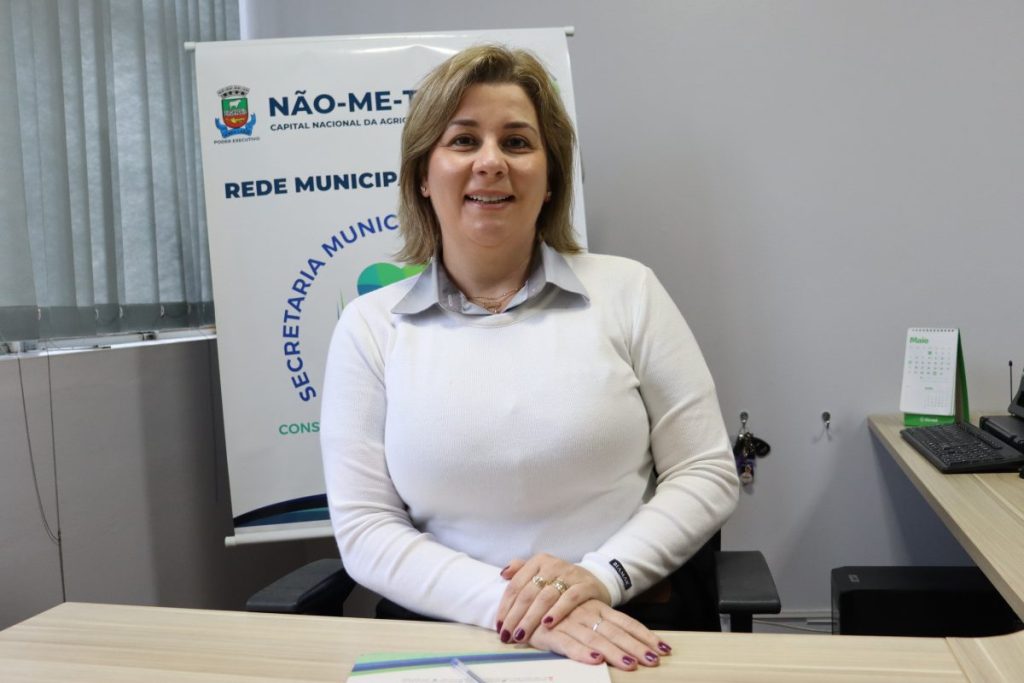 Joselaine Dillenburg assume a Secretaria de Educação em Não-Me-Toque