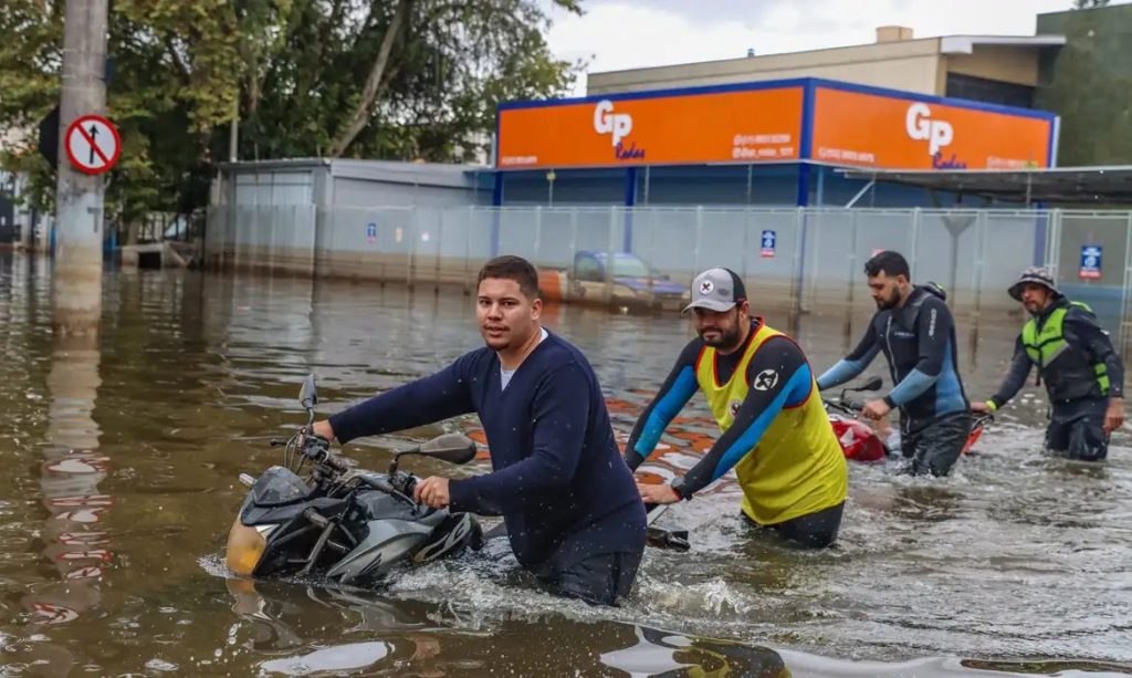 Nível do Guaíba em Porto Alegre continua a baixar