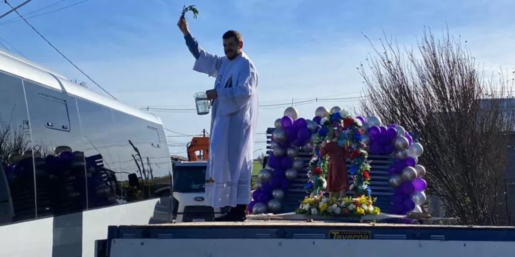 Domingo acontece carreata e festa de São Cristóvão em Não-Me-Toque
