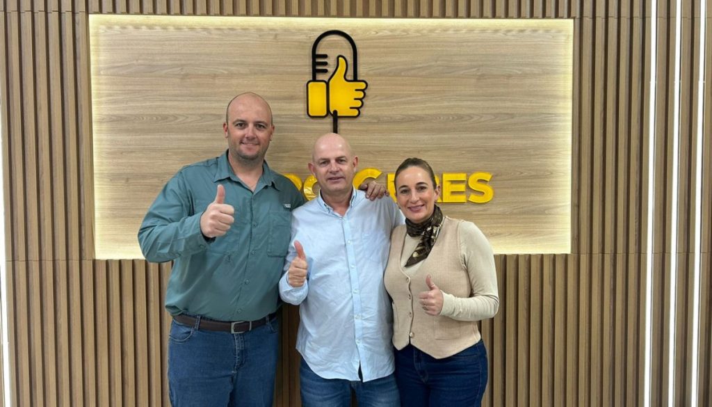 Eduardo e Angela van Lieshout, participam como convidados do Bom Dia Amigos