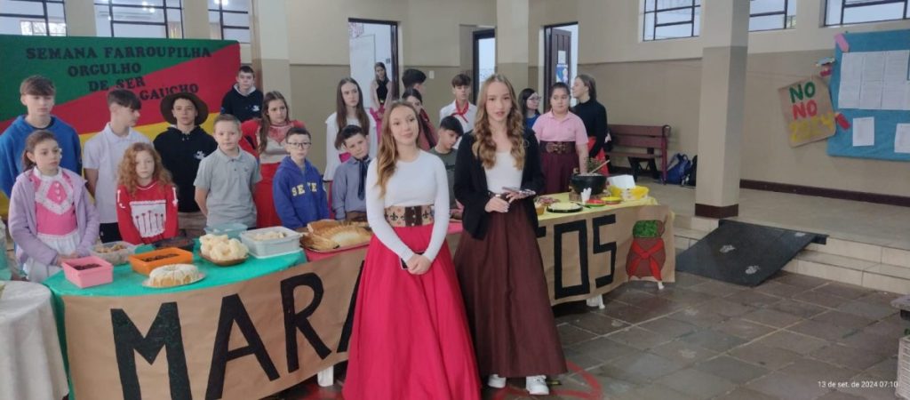 Escola Sinodal Sete de Setembro inicia Semana Farroupilha com atividades diversificadas