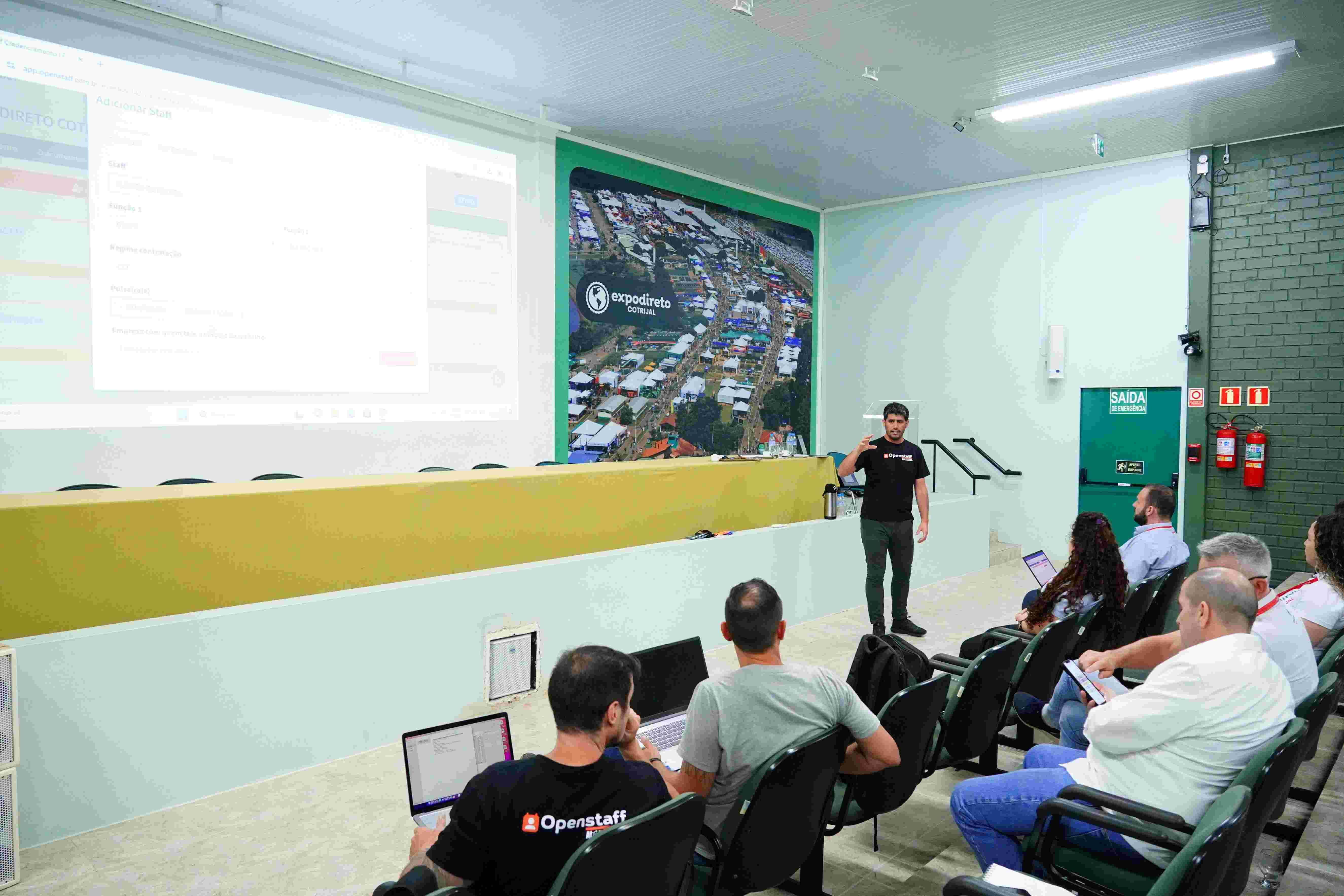 Expodireto Cotrijal realiza treinamento para implementação do sistema de controle de acessos “OpenStaff”