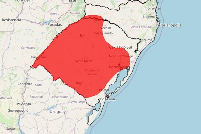 Calor intenso, chuva forte e temporais são esperados no RS nesta quinta-feira