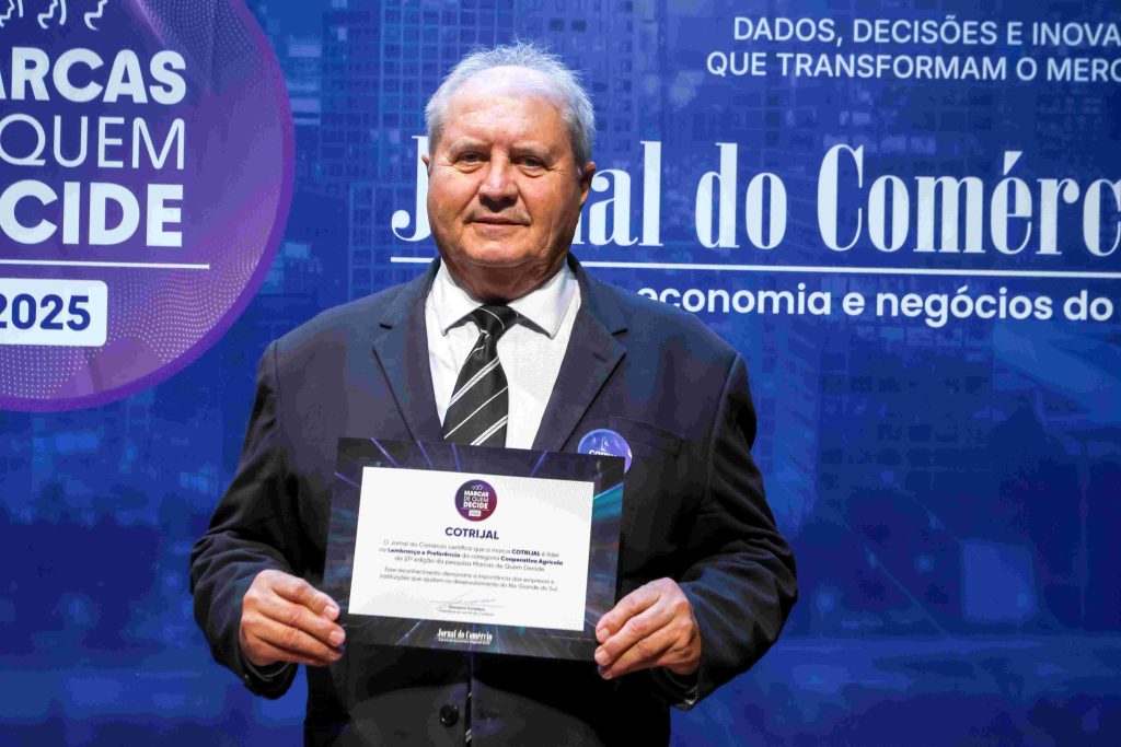 Cotrijal é eleita cooperativa agrícola preferida e mais lembrada do Rio Grande do Sul