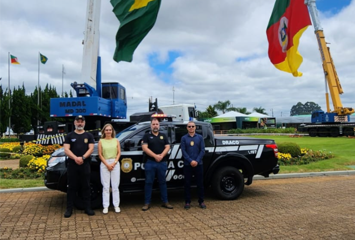 Polícia Civil presente na Expodireto Cotrijal 2025