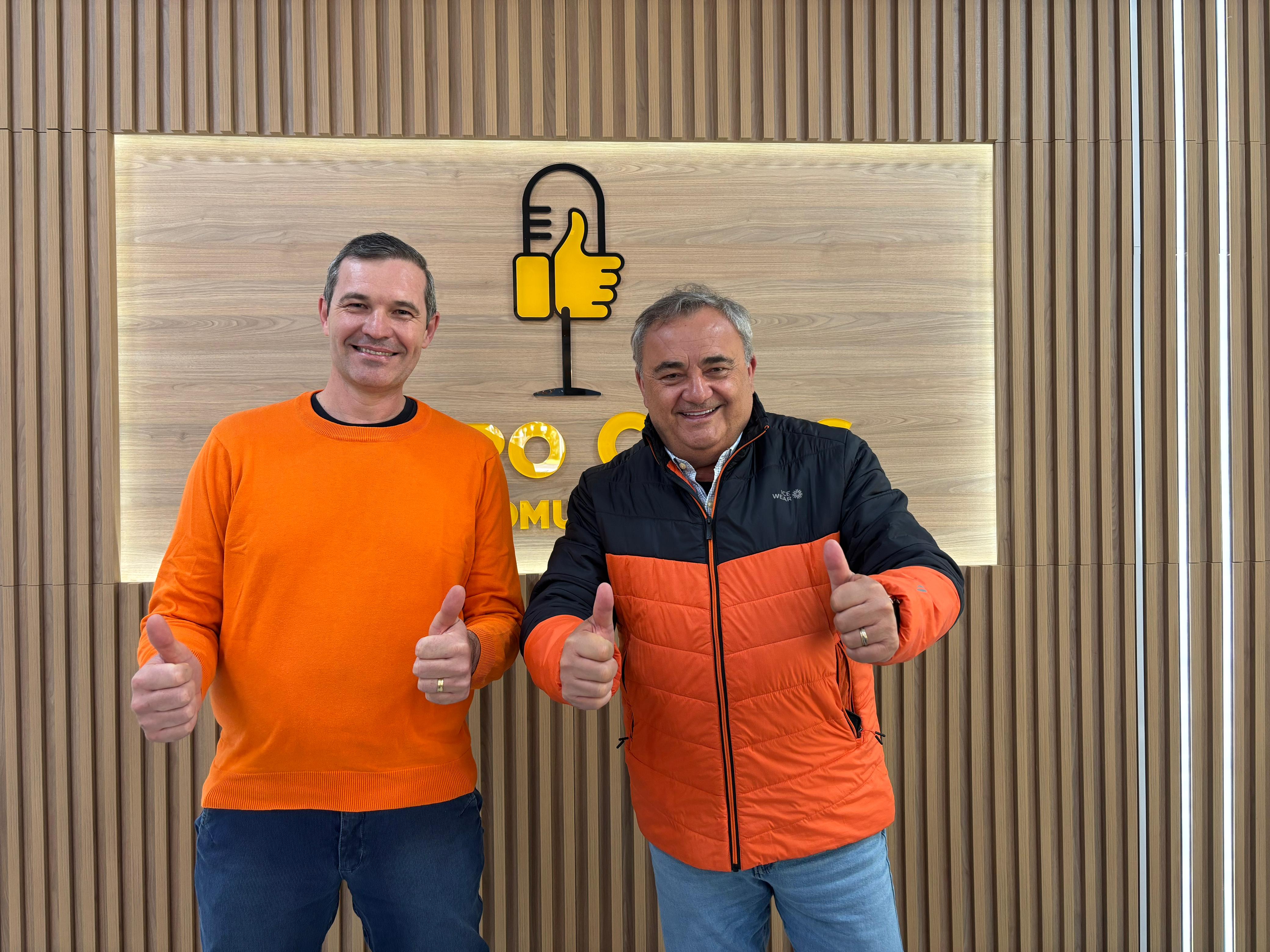 Cleber Roberto Krauspenhaar participa como convidado do Bom Dia Amigos  