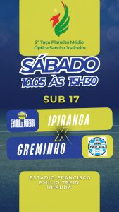 Ipiranga e Greminho se enfrentam pela 2ª Taça Planalto Médio