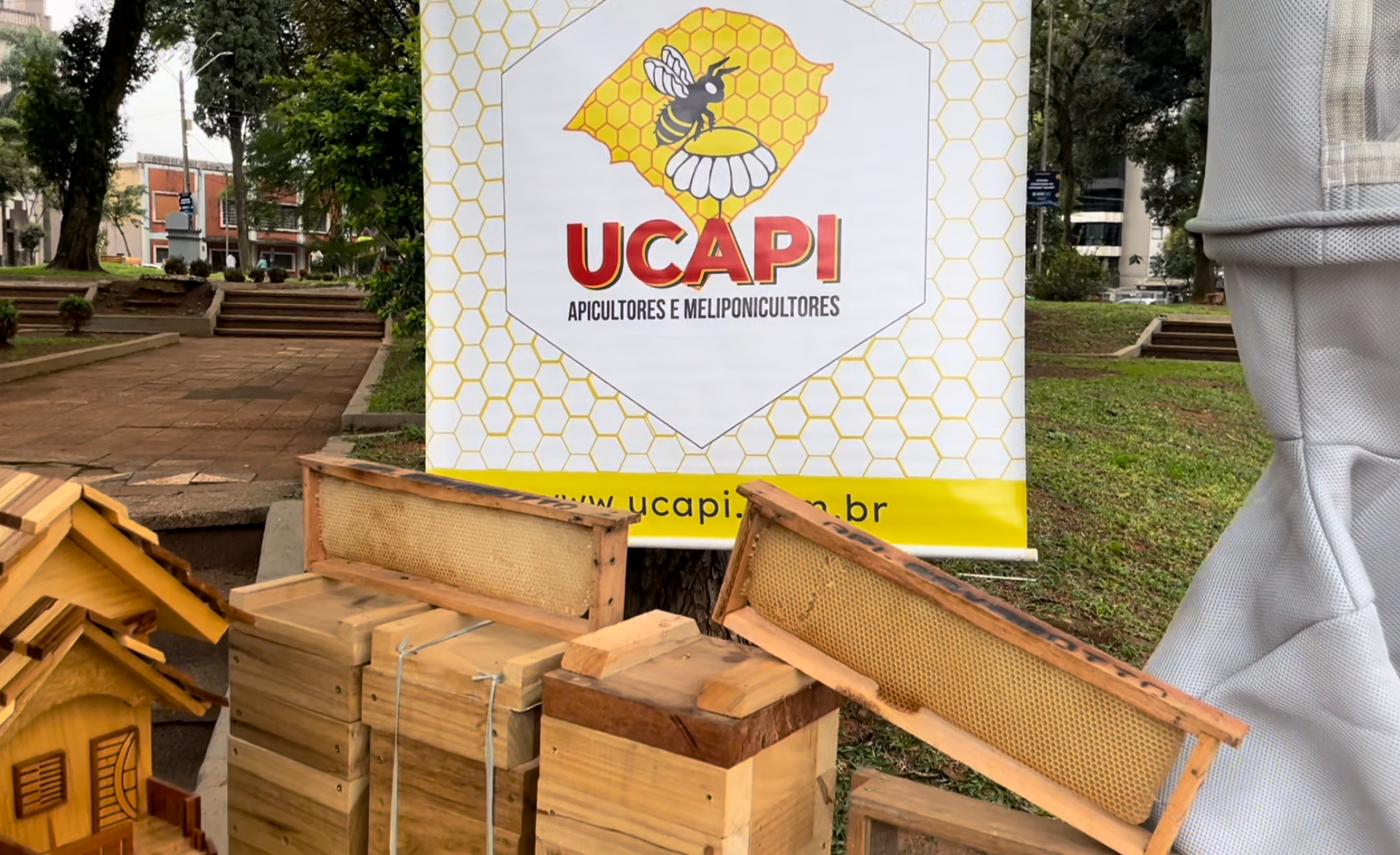Ucapi fortalece a apicultura em Carazinho e consolida tradição com feira semanal
