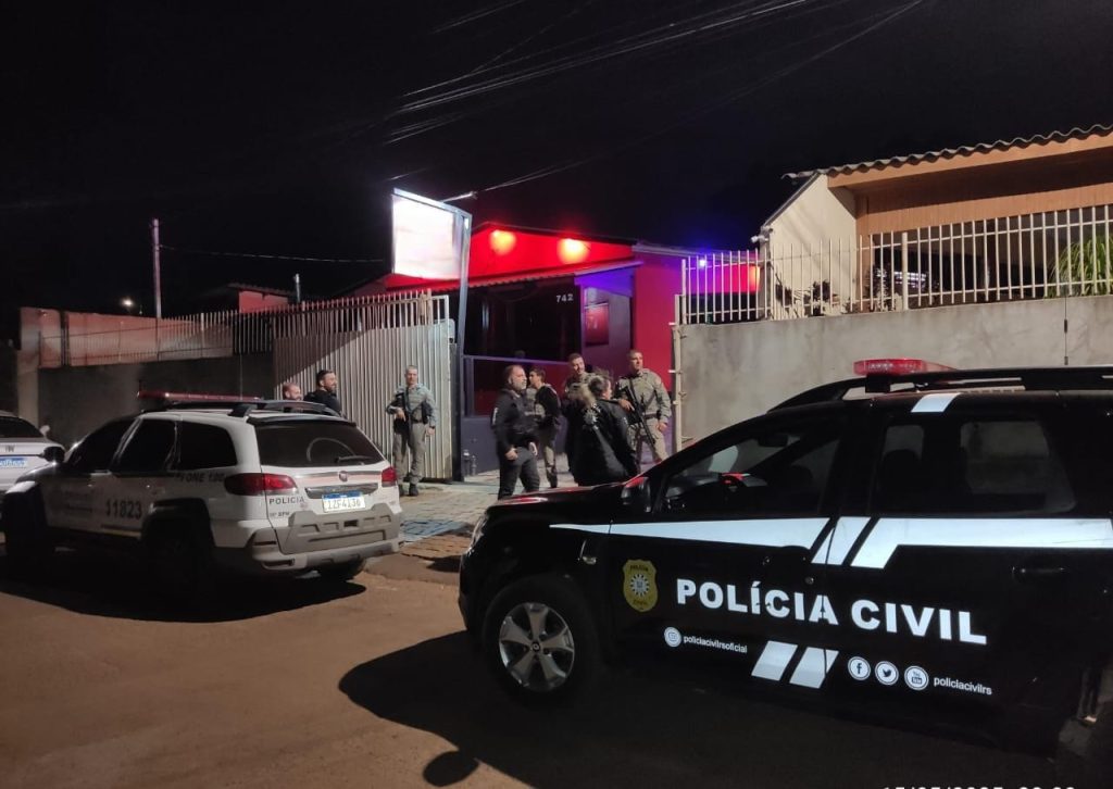 Forças de segurança de Carazinho combatem a exploração infantil em estabelecimentos noturnos