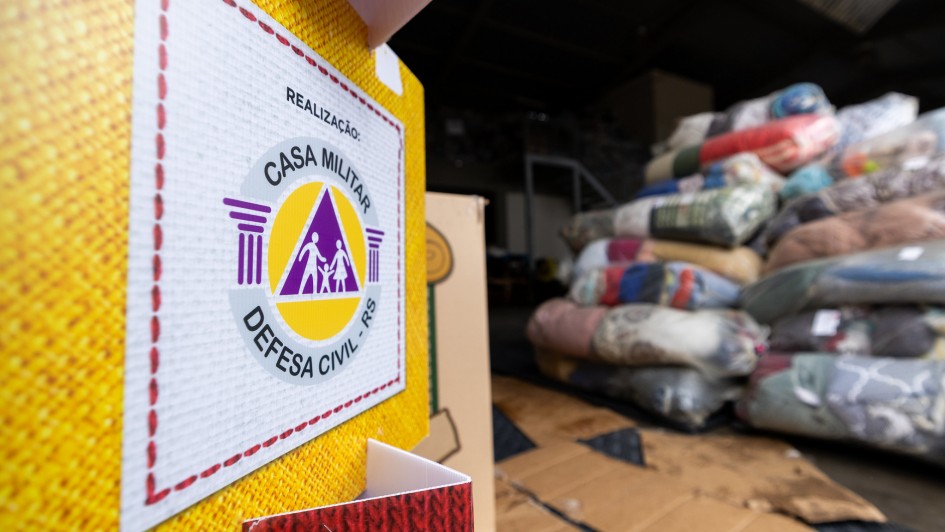 Defesa Civil estadual já enviou mais de 2,6 mil itens e 1,4 mil kits de donativos a municípios afetados pela chuva
