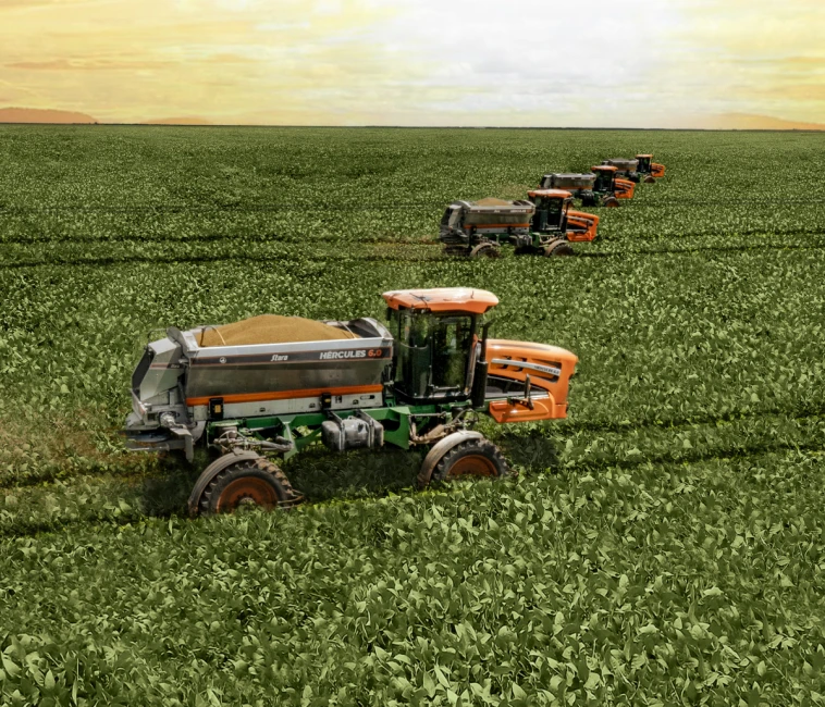 Distribuidor autopropelido: como aplicar fertilizantes com precisão