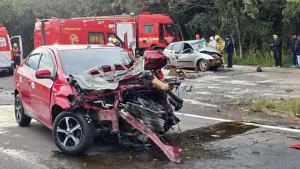 Homem de 41 anos morre em colisão frontal na RSC-153, em Passo Fundo