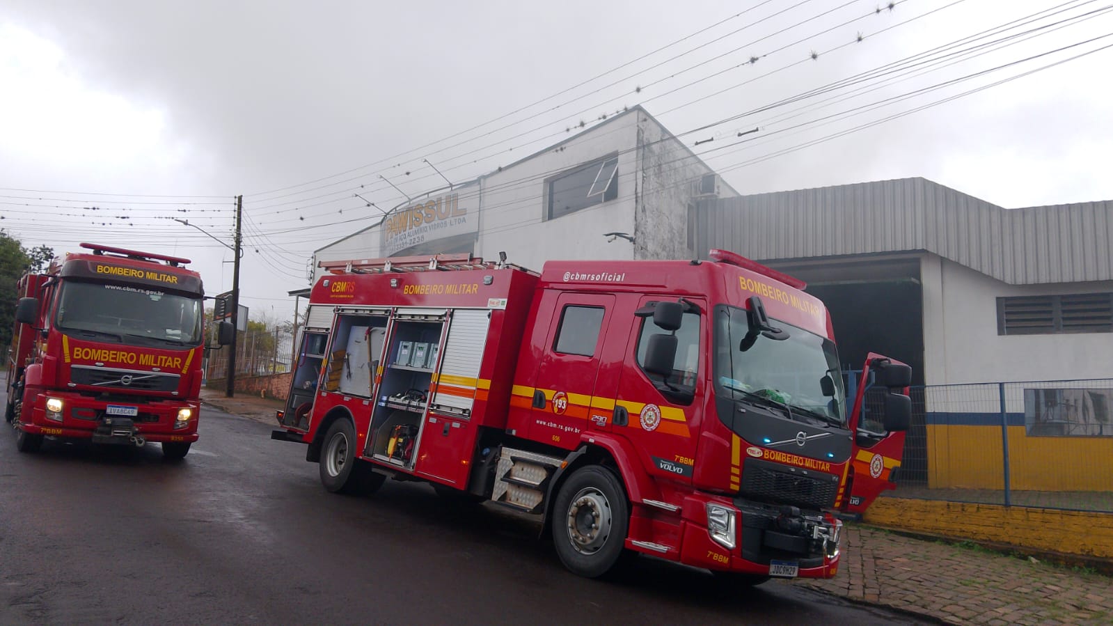 Incêndio atinge serralheria em Carazinho