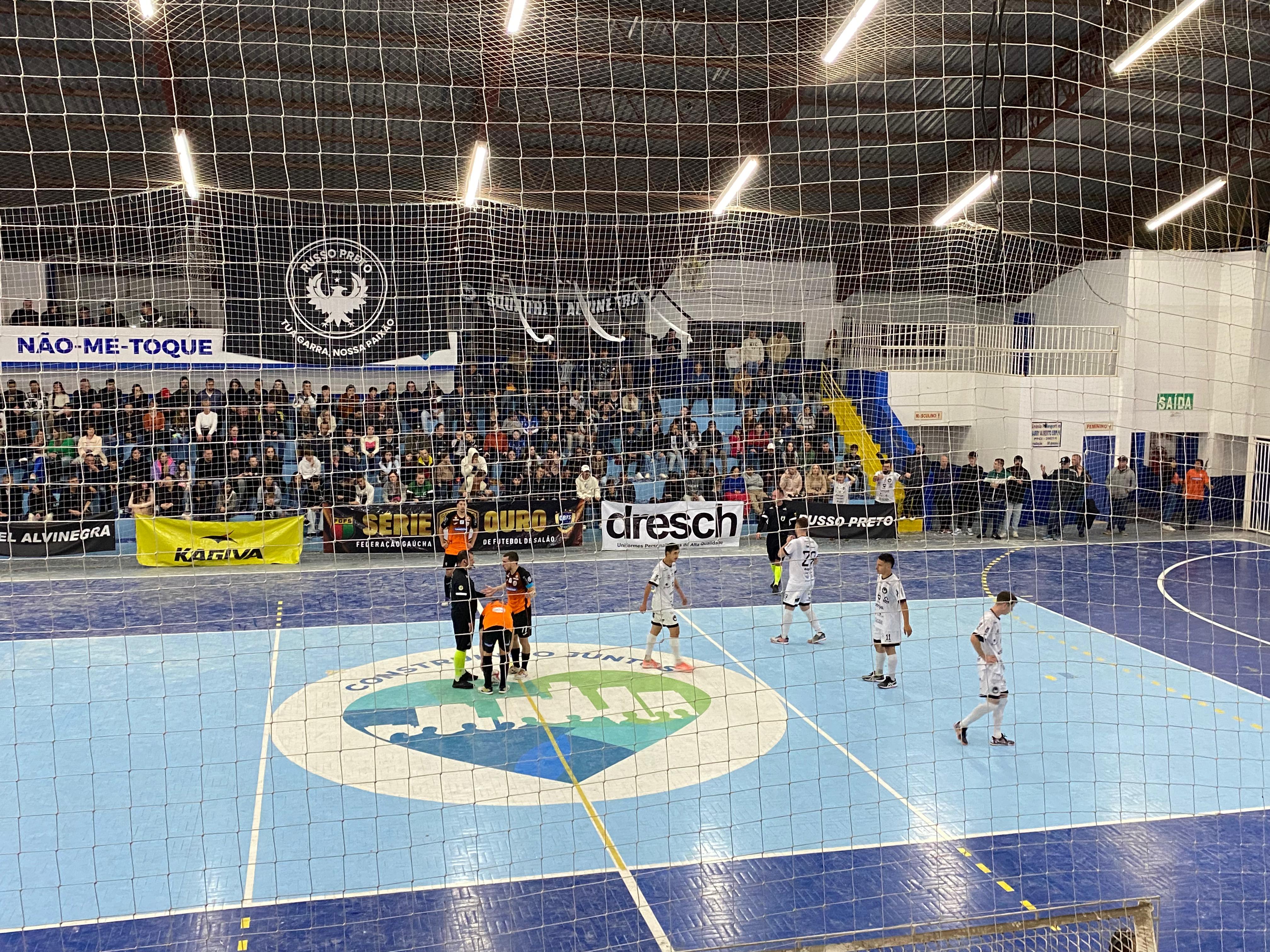 Russo Preto perde para a ACBF em casa pela 8ª rodada do Gauchão de Futsal