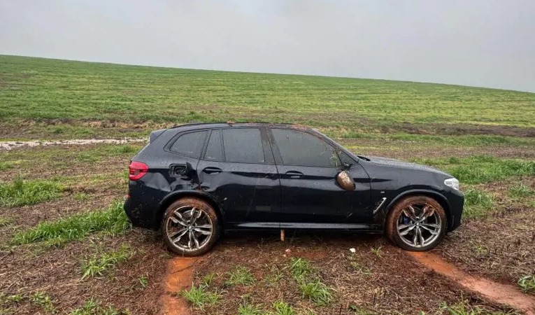 Saída de pista registrada na ERS-135, próximo a Coxilha