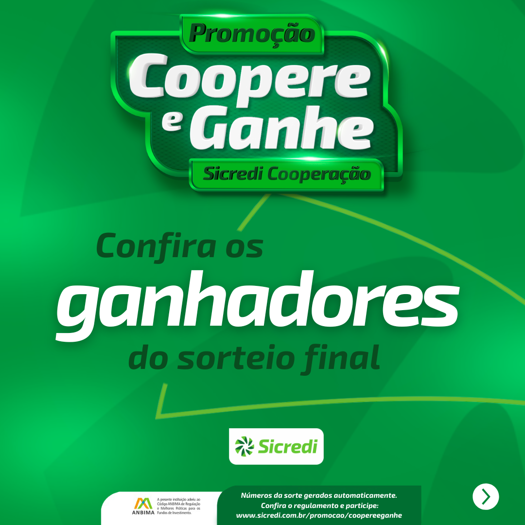 Sicredi Cooperação contempla Associados na Promoção Coopere e Ganhe