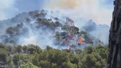 Aeroporto de Marselha fecha devido a incêndios florestais no sul da França