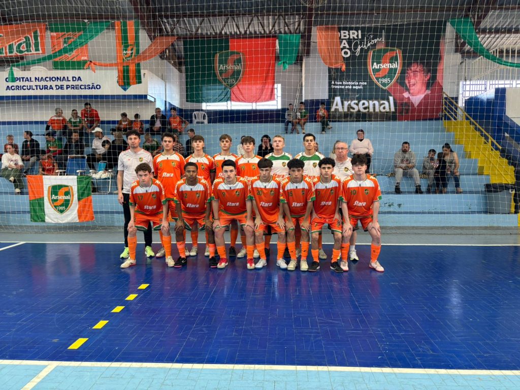 Arsenal sub-17 vence a equipe de Santa Rosa pelo Gauchão de Futsal