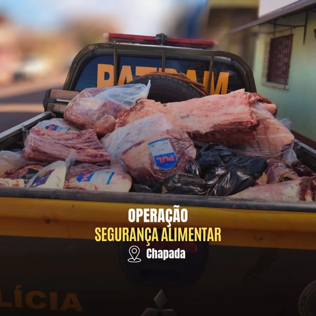Brigada Militar participa de operação Segurança Alimentar em Chapada