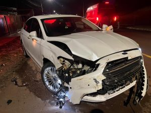 Colisão entre veículos termina em atropelamento e nova batida em Ibirubá