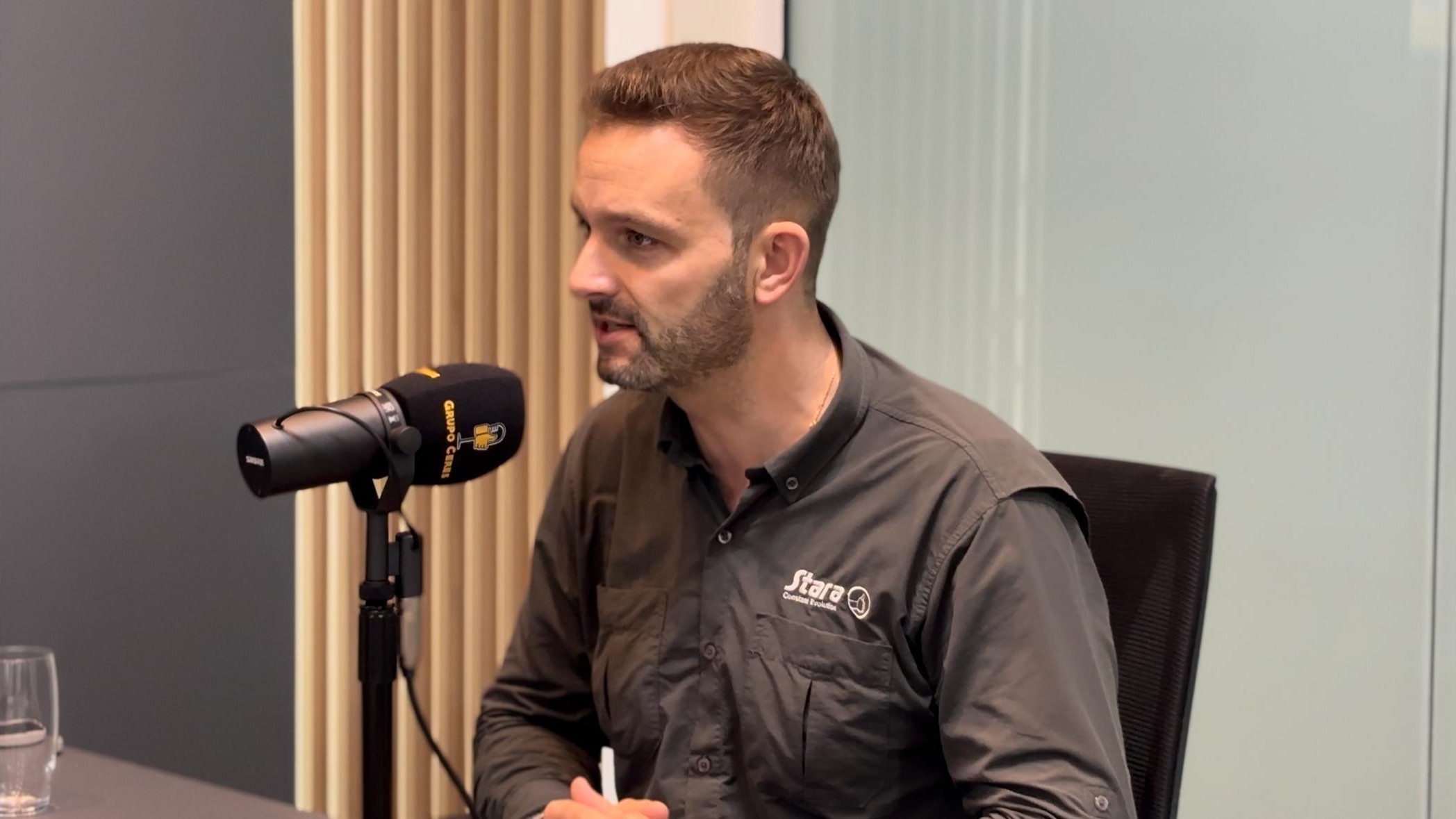 Diretor-presidente da Stara, Átila Stapelbroek Trennepohl participa do programa Bom Dia Amigos
