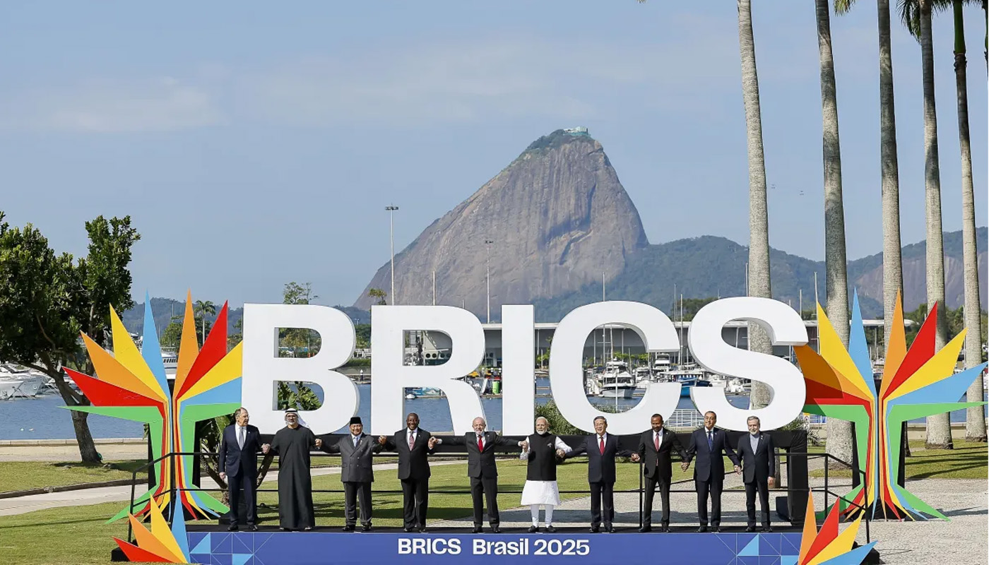 Líderes do Brics mostram preocupação com Gaza e ignoram ataques da Rússia