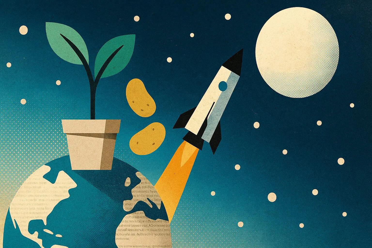 O que é agricultura espacial e por que o Brasil está enviando plantas para fora da Terra 