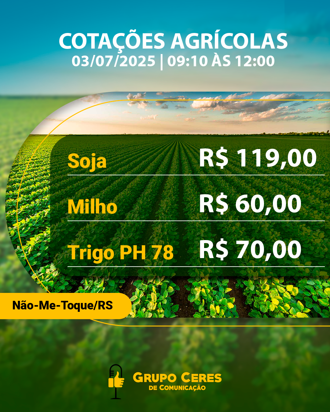 Cotações Agrícolas