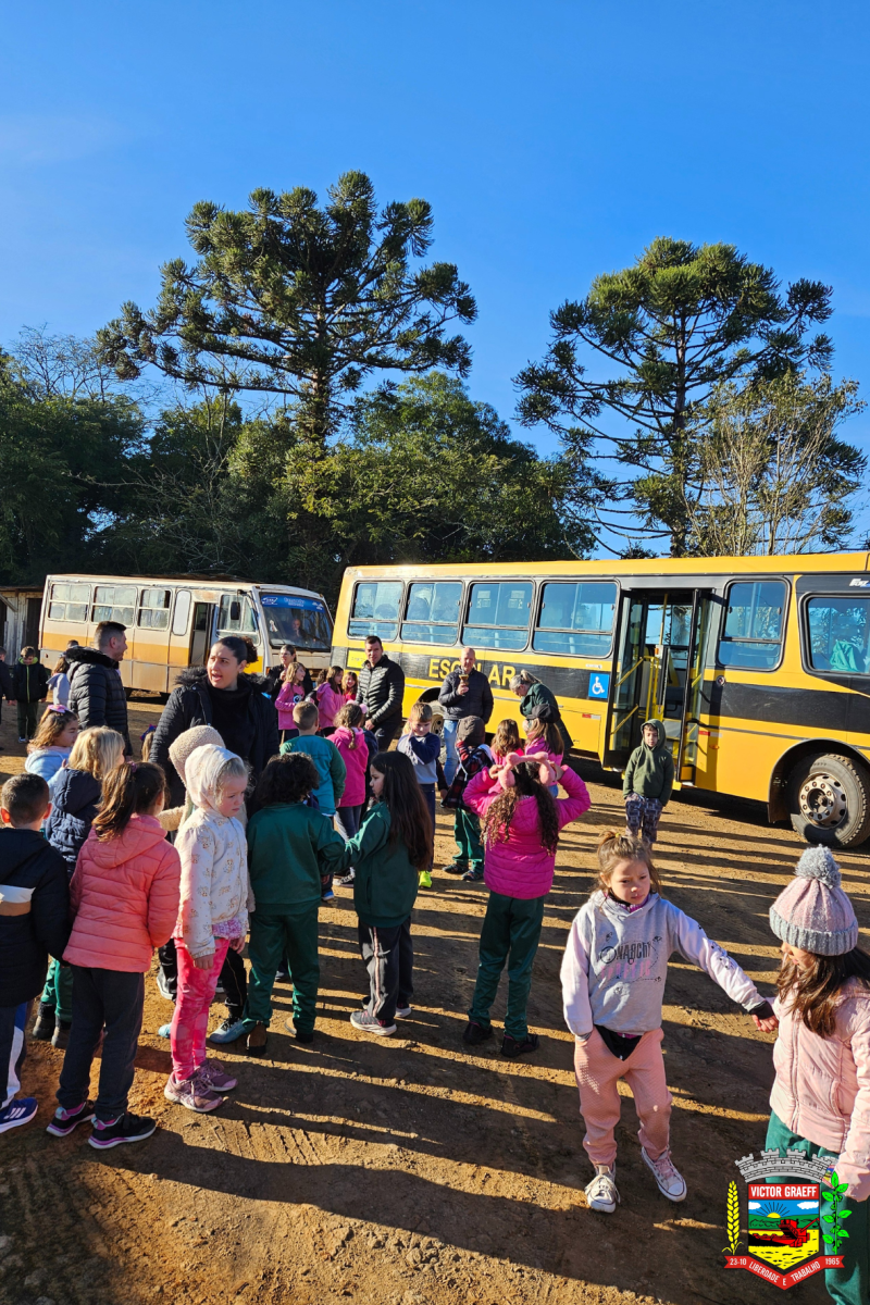 Escolas de Victor Graeff visitam Central de Triagem de Lixo e aprendem sobre reciclagem