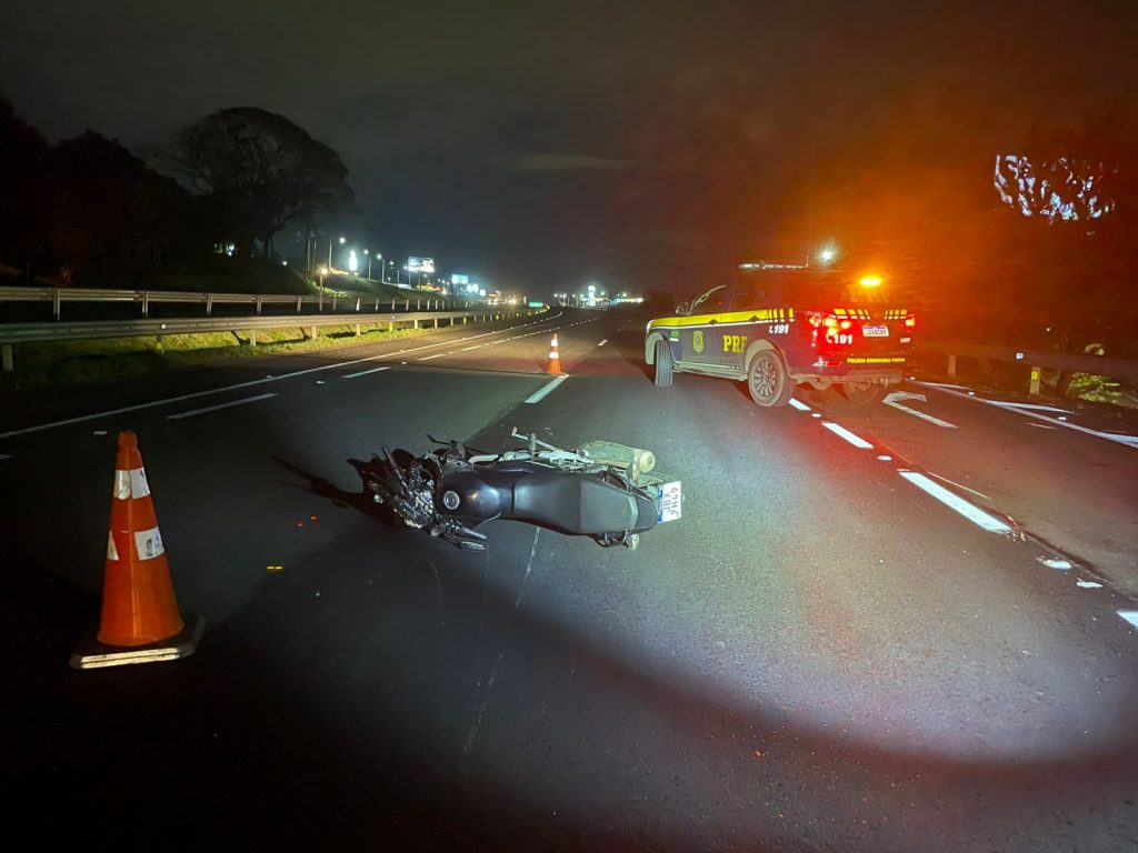 Homem morre após ser atropelado por motocicleta na BR 386