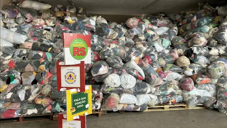Campanha do Agasalho já entregou mais de 900 mil itens aos gaúchos